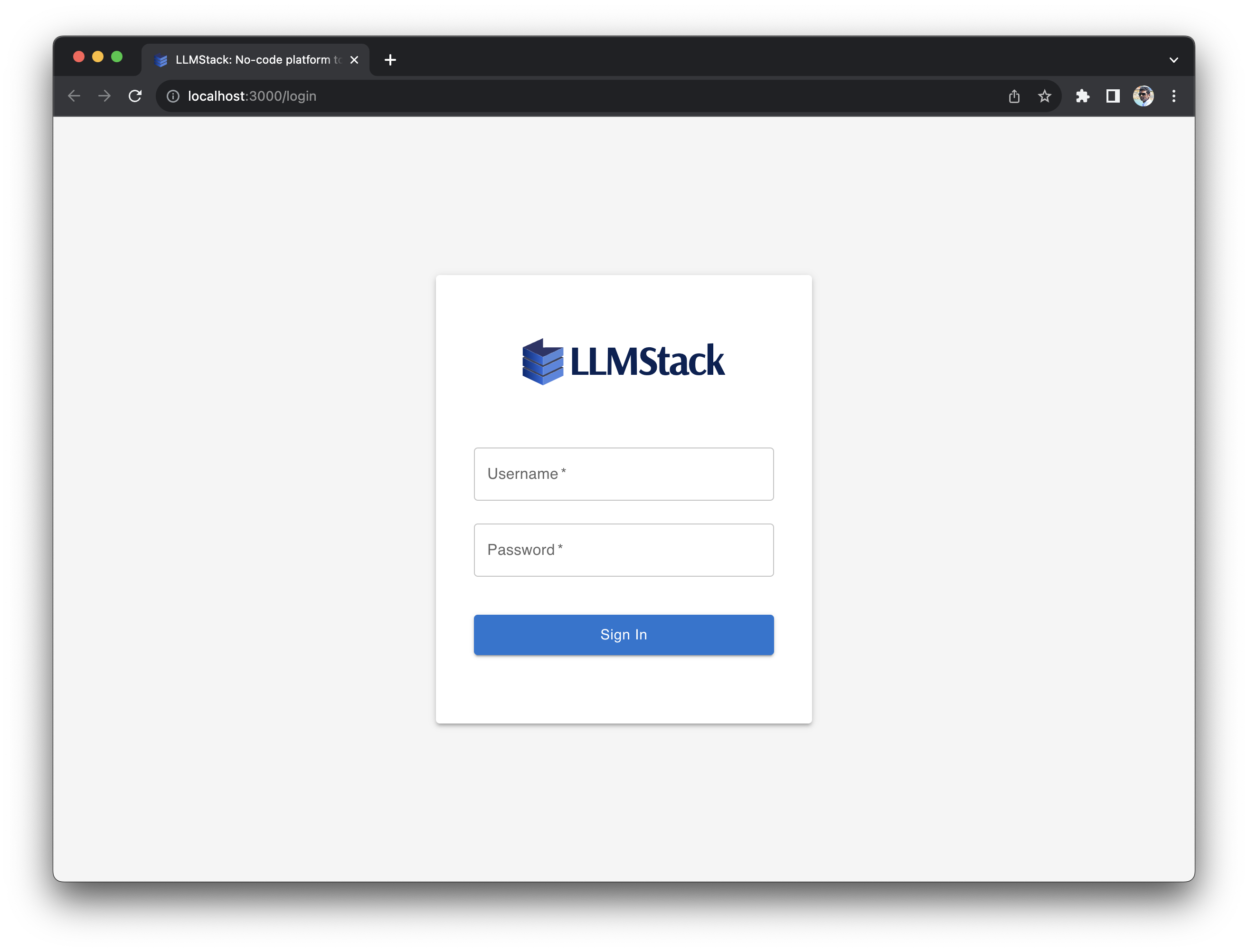 Login Page